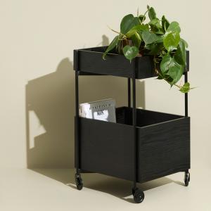 Hubsch(ヒュプシュ) エアリープランターラージ Φ42 ホワイト/ブラック