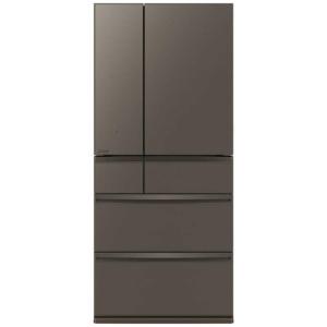 三菱（MITSUBISHI） 冷蔵庫 500L以上 608L 6ドア フレンチドア