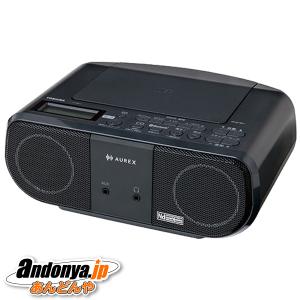 TOSHIBA（東芝） CDラジオ AUREX TY-ANX3(K) [ブラック] : あんどんや