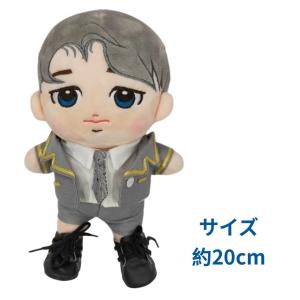 キャラクタードール チチャンウク似 着せ替え ぬいぐるみ 15cm 人形 韓