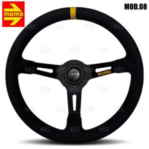 MOMO（モモ） MOD.08 モデル08 レザー/ブルースポーク 350mm ブラック
