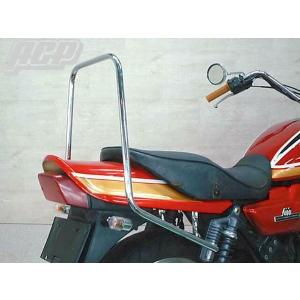 KAWASAKI ゼファー400/Χ PRETTY製 ロングタンデムバー : PRETTYRACING