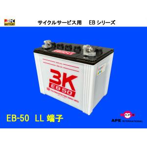 3Kバッテリー（スリーキングバッテリー） バッテリー EB65 LL端子 LR
