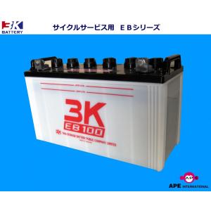3Kバッテリー（スリーキングバッテリー） バッテリー EB65 LL端子 LR