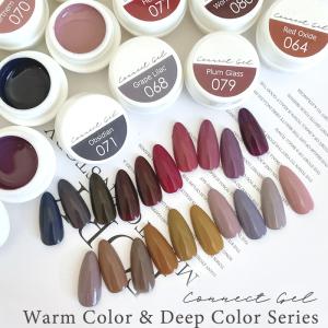 10色セット 】カラージェル くすみカラー ウォームシリーズ ディープ