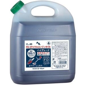 エーゼット AZ 2サイクル エンジンオイル 4L (ハイグレード ) FD
