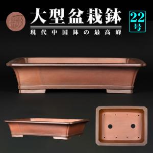 盆栽鉢 植木鉢 バーゲン 「烏泥外縁下紐丸鉢」 陶器 古渡 中国宜興 20