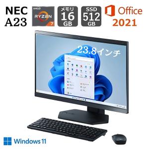 デスクトップ NEC PC-GD18SCCAT Ryzen 7 5700U 1.8GHz/16GB/512GB(SSD