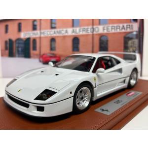 B.B.R 新発売！ BBR 京商 1/18 Ferrari F40 ホワイト フェラーリ ダイ