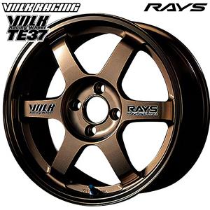 RAYS レイズ ボルクレーシング TE37 14インチ 6.0J 4H100 +38 BR