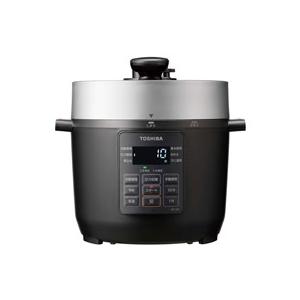 TOSHIBA（東芝） 電気圧力鍋（3.0L） ブラック RCP-30R-K : コジマ