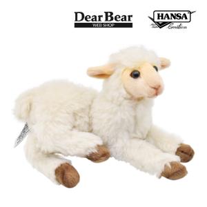 HANSA BH4287 ヒツジ 仔 ひつじ 羊 こども 子供 ぬいぐるみ リアル