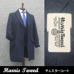 HARRIS TWEED（ハリスツイード） 秋冬 コート グレーヘリンボーン