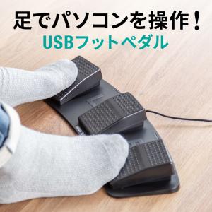 SANWA SUPPLY（サンワサプライ） フットペダル フットスイッチ USB有線