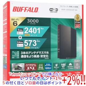 中古】BUFFALO AirStation WXR-6000AX12S Wi-Fi6(11ax)対応無線LAN