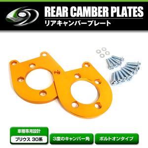 BEST STYLE/ベストスタイル ZVW30 プリウス キャンバープレート 6度