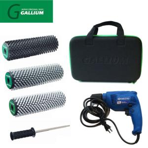 ロトブラシ XCMAN スノーボード用ロトブラシ ナイロン、ブロンズ、馬毛