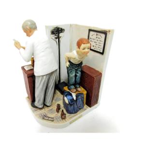 ノーマン・ロックウェル The School Teacher 先生と生徒 教室で