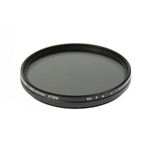 互換品】 Nikon COOLPIX P950用 可変ND(ND2〜ND400) フィルター 67mm