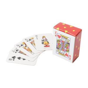 ミニトランプ 2個セット ミニチュア 小型 41mm×30mm ドールハウス 装飾