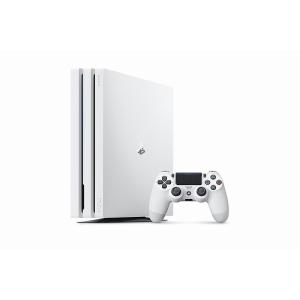 中古)(PS4)(本体)(PlayStation4)(Pro)(グレイシャー・ホワイト)(1TB