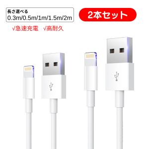 iPhone 【最大20%OFF】iPhone 充電 ケーブル 2本セット ライトニング