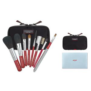 メイクブラシ 竹宝堂化粧筆 チークーブラシ 14−1赤軸 / 熊野筆 : 熊野