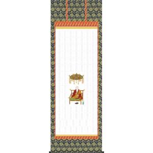 四国八十八ヶ所納経軸集印軸A[新絹本]（霊場巡礼お遍路さん用納経軸