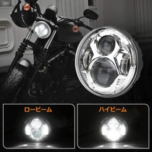 ハーレー純正 Daymaker LED ヘッドライト クローム 67700144A : HD