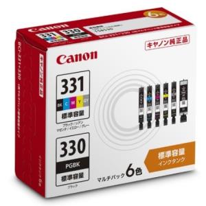 キヤノン（Canon） 純正 標準容量 6色マルチパック BCI-331（BK/C/M/Y