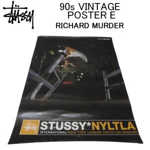 STUSSY（ステューシー） ポスター STUSSY 90s VINTAGE POSTER D アート