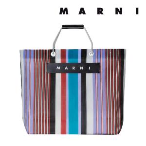 MARNI（マルニ） マルニフラワーカフェ トートバッグ ストライプ