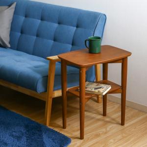 起立木工 [送料無料] サイドテーブル シエスタ2 2素材対応：ホワイト