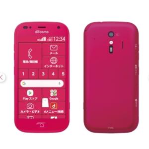 富士通（FUJITSU） F-42A らくらくスマートフォン ピンク SIMフリー