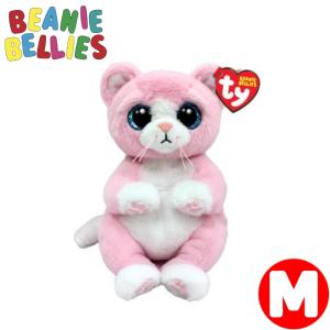 ビーニーブーズ ty 〔 リーガン 〕M ネコ ピンク 猫 ふわふわ 動物