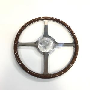 モトリタMK3ウッドステアリング・13インチ ディッシュ : ミニマルヤマ