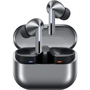 SAMSUNG（サムスン） Galaxy Buds3 シルバー ノイズキャンセリング対応