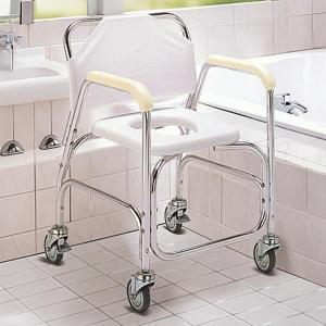 入浴用車いす 椅子 シャワーチェア 介護用 歩行器 コンパクト アルミ製