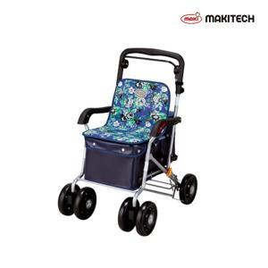 マキテック シルバーカー ボックスタイプ ノーブル 緑チェック ENB