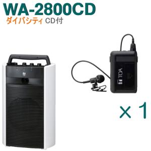 TOA ワイヤレスアンプ WA-2700 （シングル）＋ワイヤレスマイク（1本