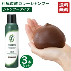 利尻 炭酸カラーシャンプー ブラック 180g : サンドラッグe-shop