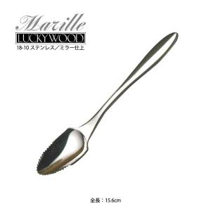 LUCKY WOOD（ラッキーウッド） カトラリー ケーキスプーン 154mm LUCKY