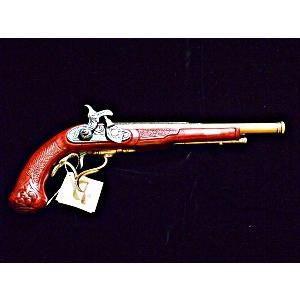 ピストル フリントロック式 古式銃 ゴールドバレル 1109l スペイン製