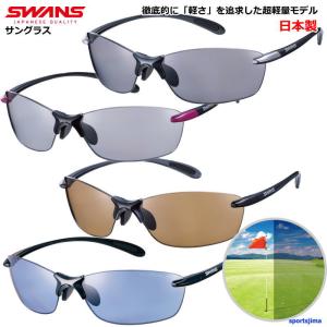 SWANS（スワンズ） 偏光サングラス SALF-0067 BK Airless-Leaffit uv