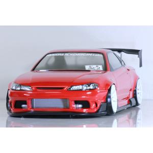 街*星様 パンドラ NISSAN 180SX ボディ未走行 塗装済み パンドラRC(Pandora RC)/PAB-3147/NISSAN 180SX <ORIGIN公認>クリア