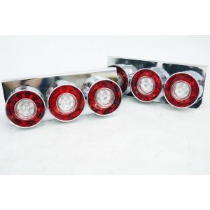 汎用 トラック用 テールランプ 4連 台座 ベースプレート 取付