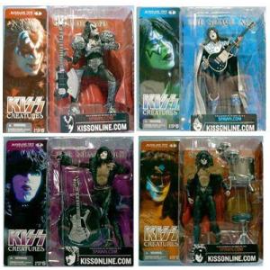 TPFフィギュアKISS（キッス） バンドセット : ワールド輸入アイテム