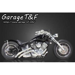 Garage T＆F ガレージ ベントマフラータイプ1 仕上げ：バフ仕上げ