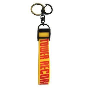 タワレコ ラバーバンドキーホルダー S(Black) Accessories