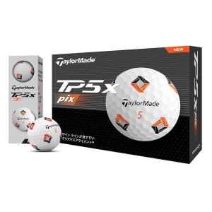 TaylorMade（テーラーメイド） ゴルフ TP5 PIX イエロー ボール